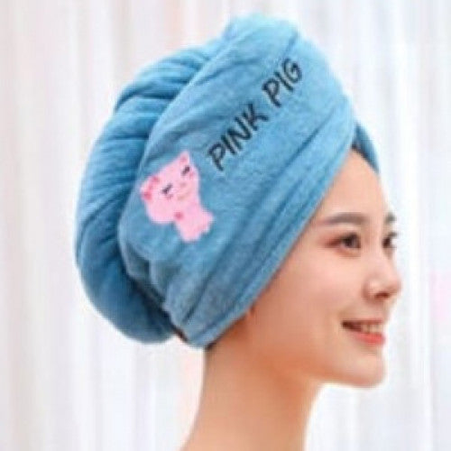 TOALLA ABSORBENTE PARA SECAR PELO