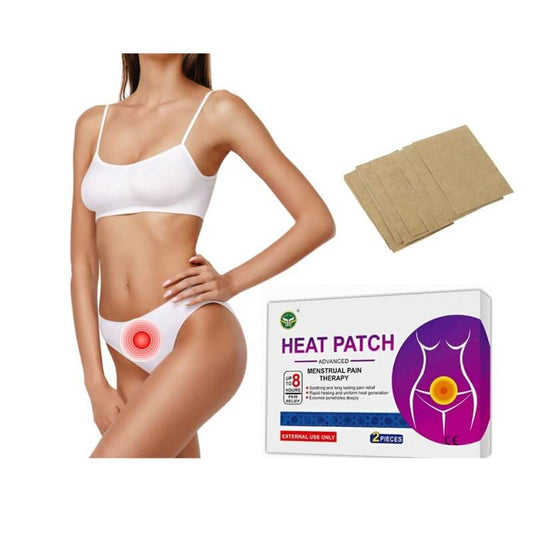 Parche térmico para alivio de cólico menstrual